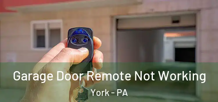  Garage Door Remote Not Working York - PA